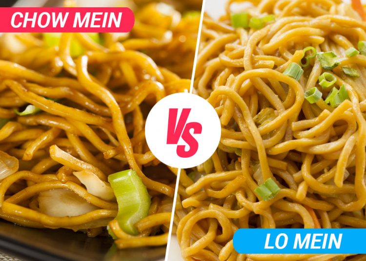 lo mein vs chow mein