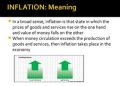 Comparing Inflation and Deflation in the Economy